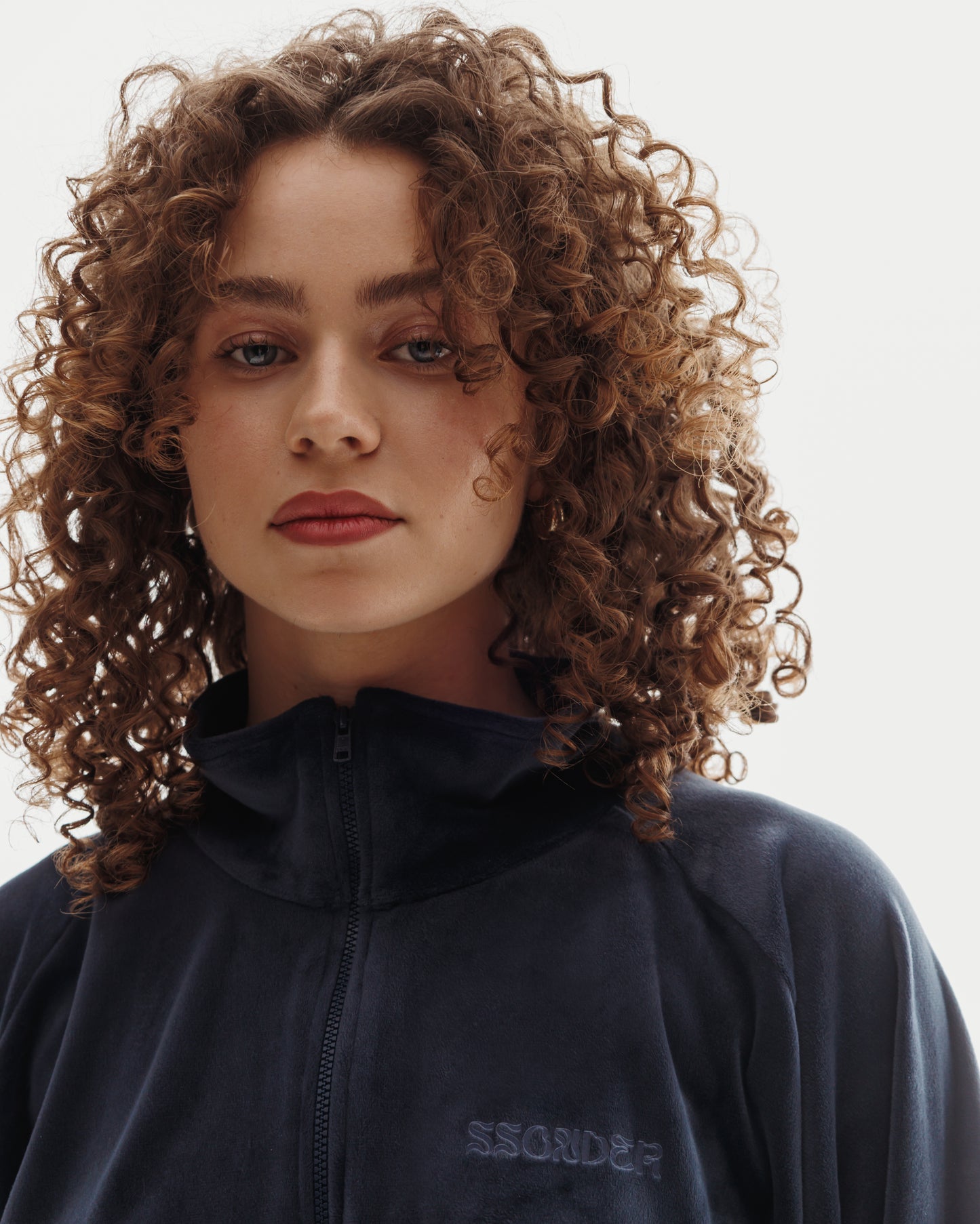 VELOUR SET in Deep Blue