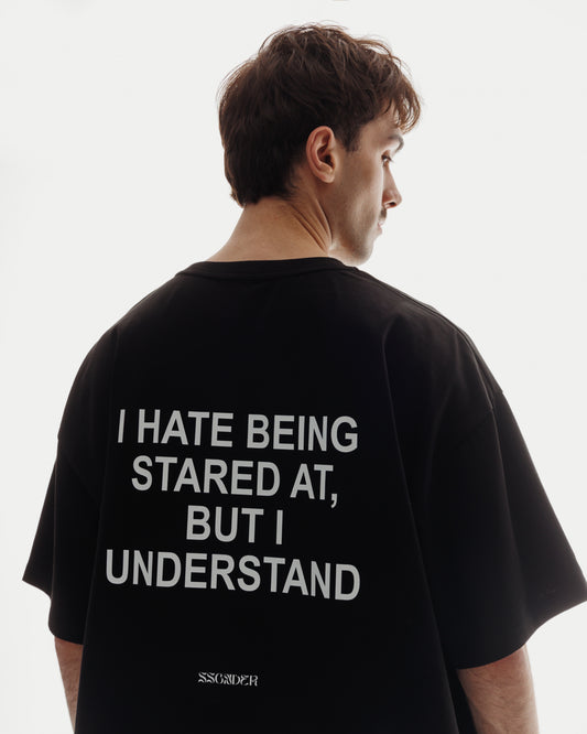*I UNDERSTAND* TEE in Ink Black