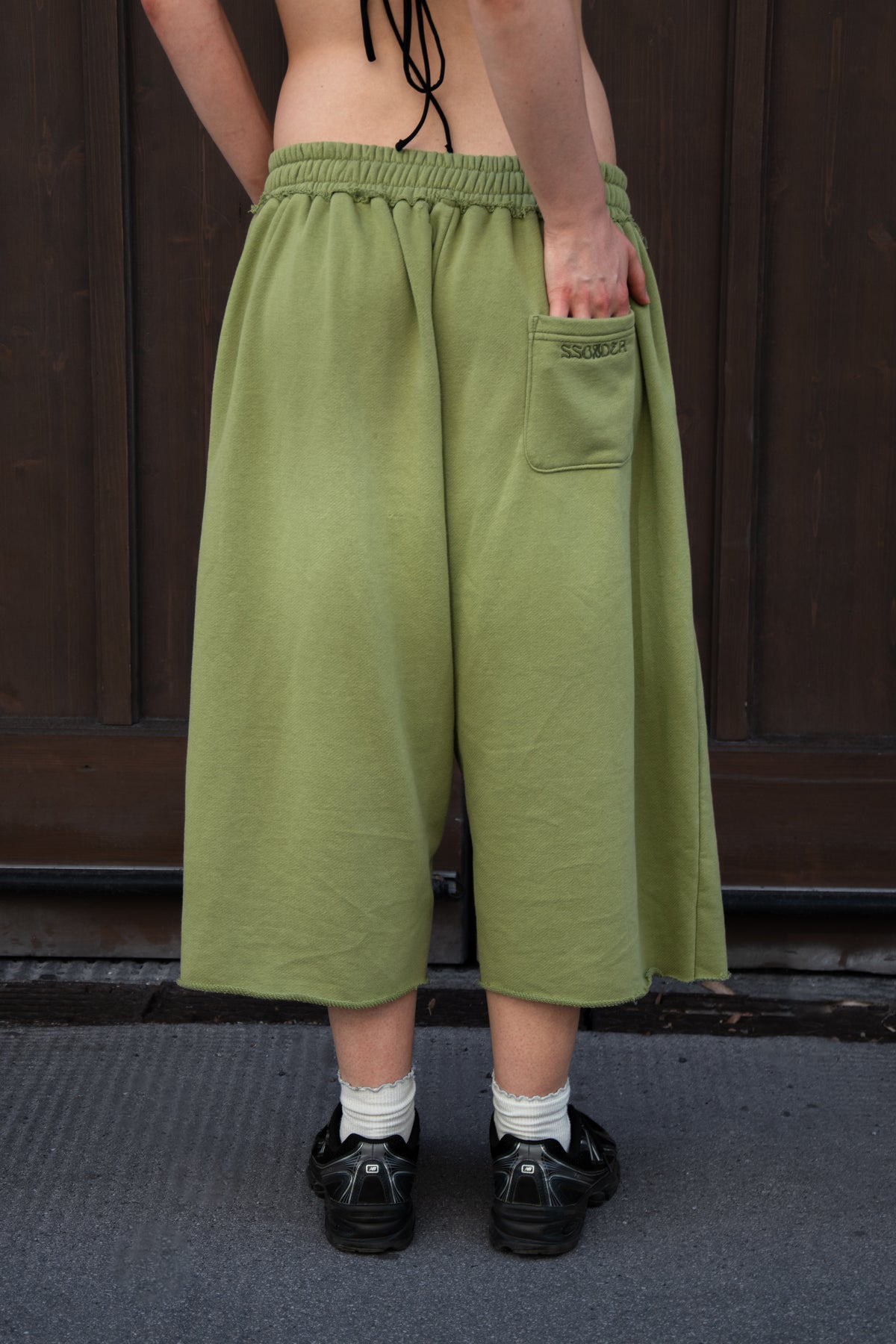 DEFAULT Cotton Shorts in Pistachio