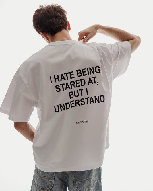 *I UNDERSTAND* TEE in Cloud White