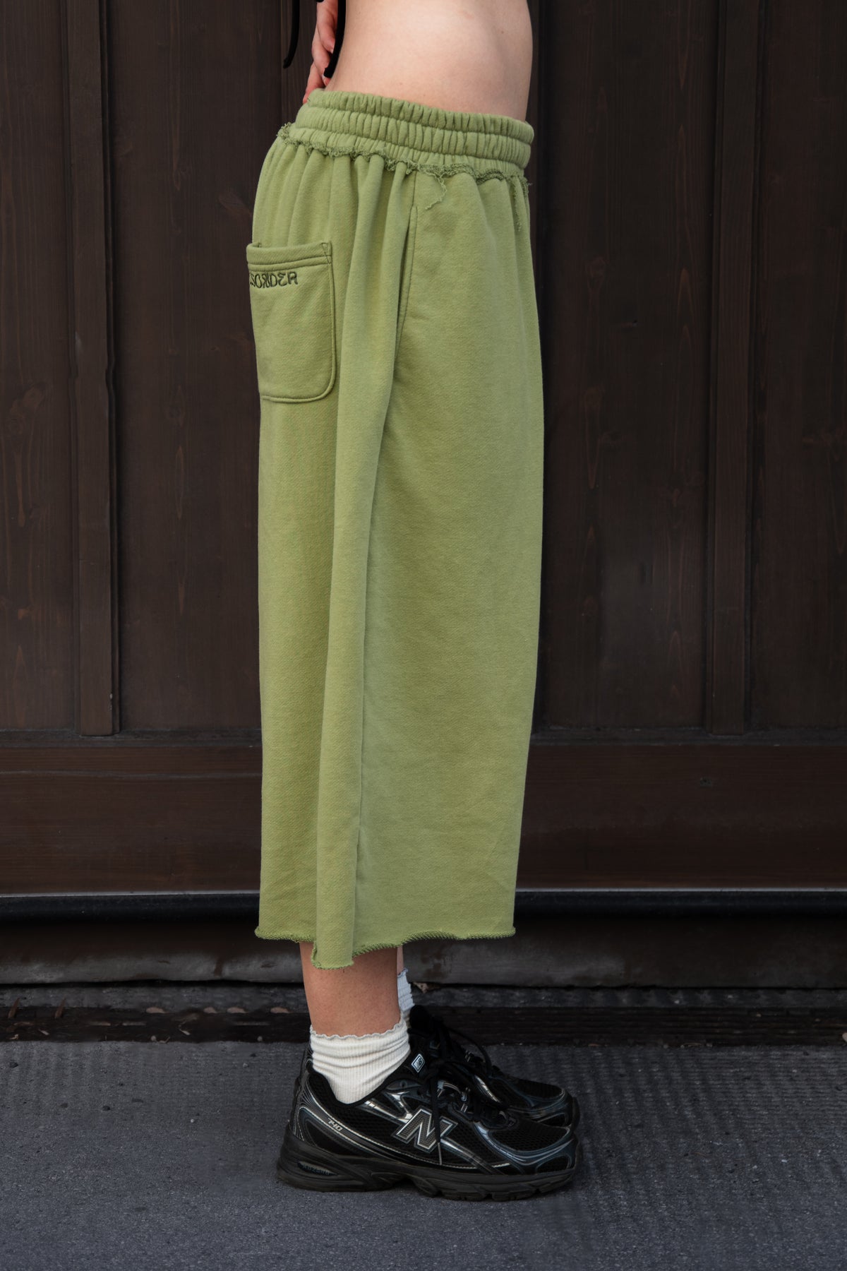 DEFAULT Cotton Shorts in Pistachio