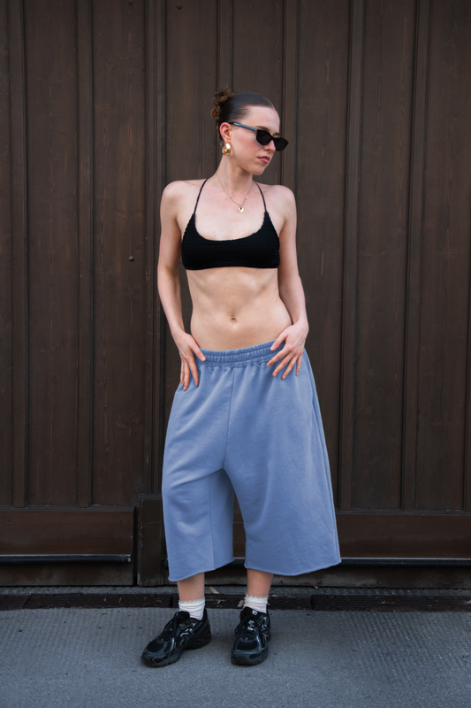 DEFAULT Cotton Shorts in Lagoon