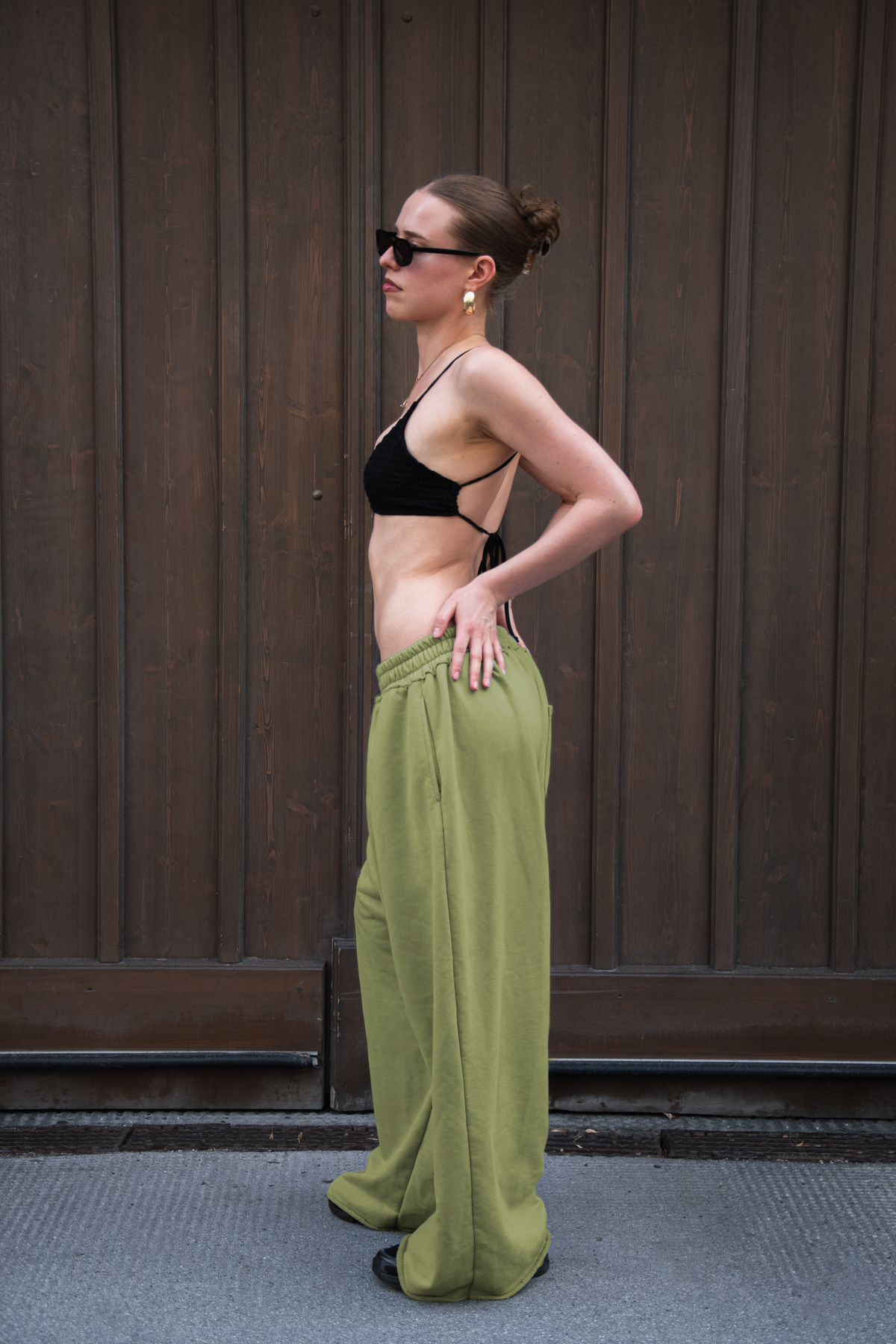 DEFAULT Cotton Joggers in Pistachio