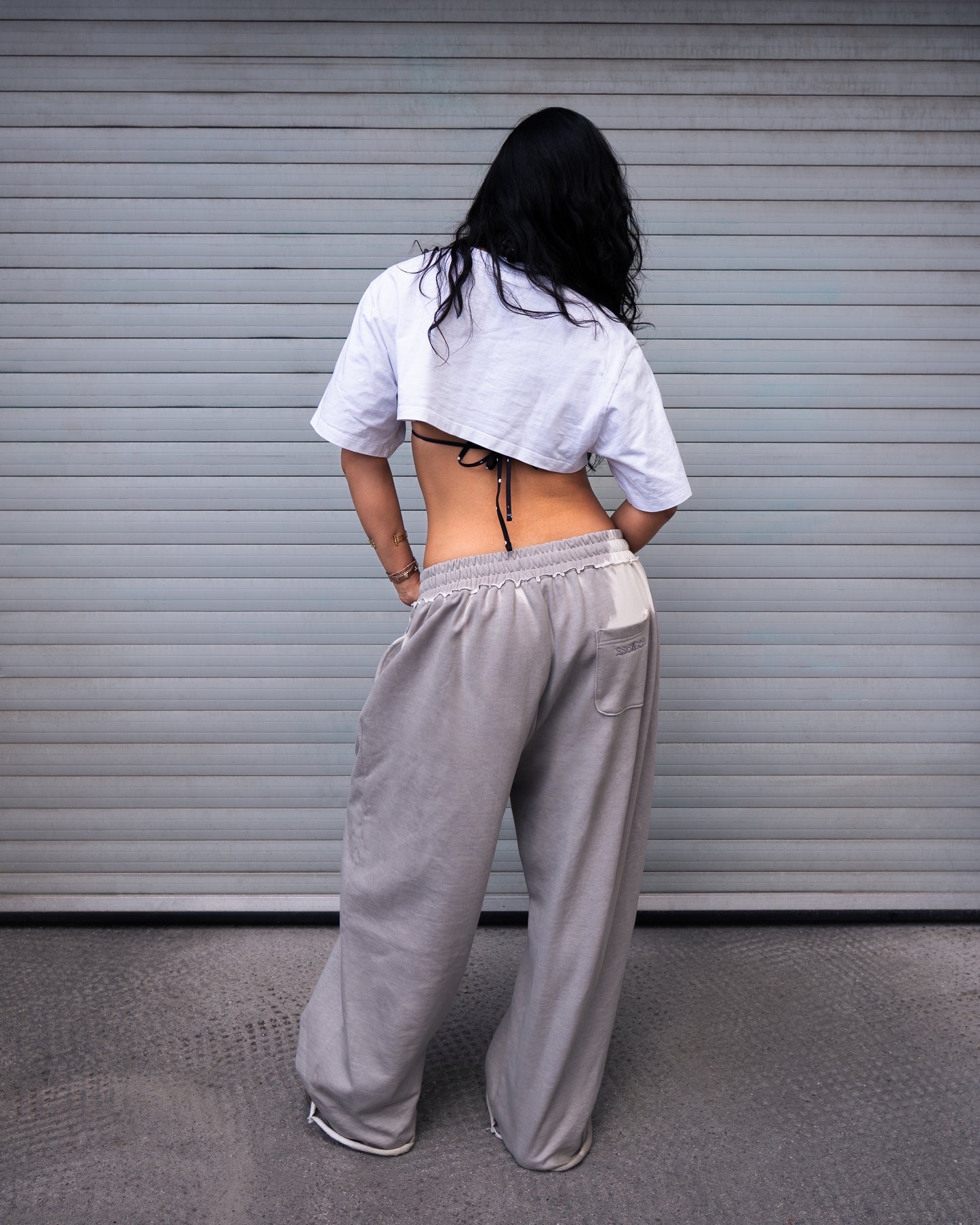 HEATCODE Heat-sensitive Joggers in Ghost Grey