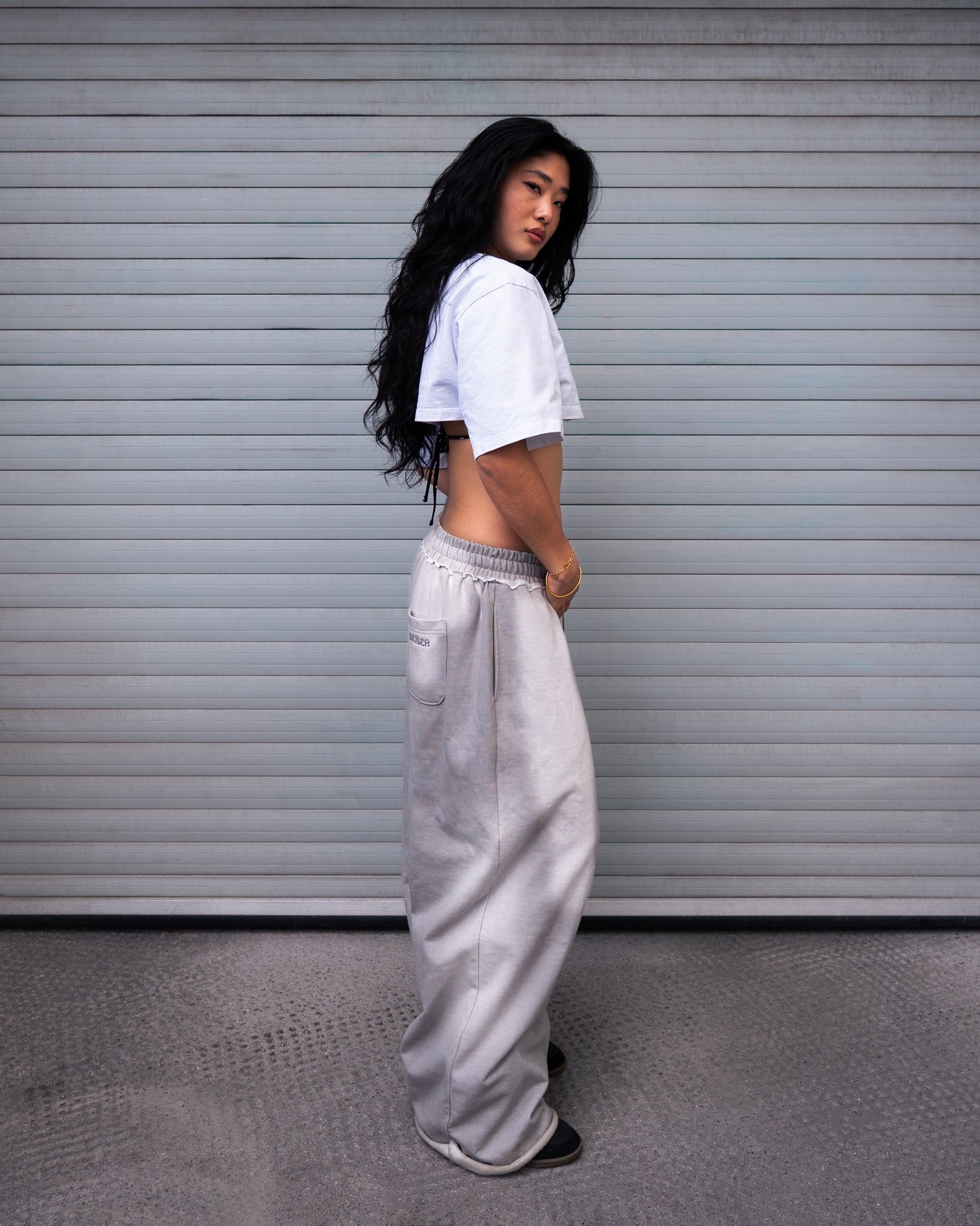 HEATCODE Heat-sensitive Joggers in Ghost Grey